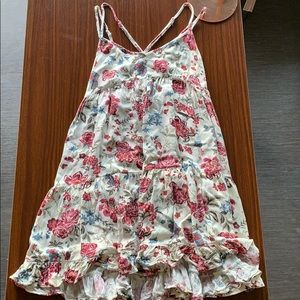 Floral American Eagle Flowy Dress